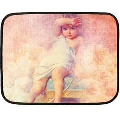 Baby In Clouds Fleece Blanket (Mini)