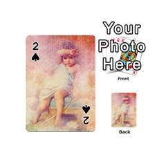 Baby In Clouds Playing Cards 54 (Mini) 