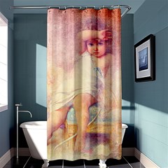 Baby In Clouds Shower Curtain 36  x 72  (Stall) 