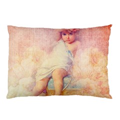 Baby In Clouds Pillow Case (Two Sides)