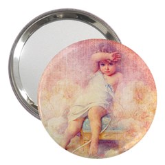 Baby In Clouds 3  Handbag Mirrors