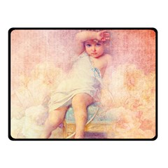 Baby In Clouds Double Sided Fleece Blanket (Small) 