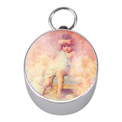 Baby In Clouds Mini Silver Compasses