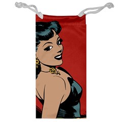 Comic Girl Jewelry Bag