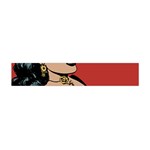 Comic Girl Flano Scarf (Mini) Front