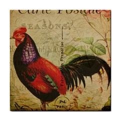 Rooster Tile Coasters