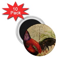 Rooster 1 75  Magnets (10 Pack) 