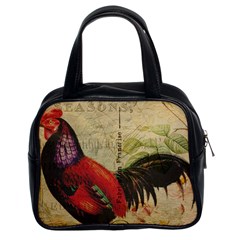 Rooster Classic Handbag (two Sides) by vintage2030