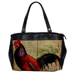 Rooster Oversize Office Handbag by vintage2030