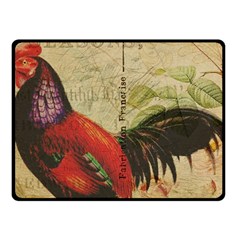 Rooster Fleece Blanket (small)