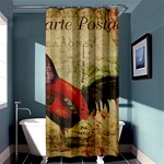 Rooster Shower Curtain 36  x 72  (Stall)  Curtain(36 X72 ) - 33.26 x66.24  Curtain(36 X72 )