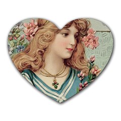 Lady Heart Mousepads by vintage2030