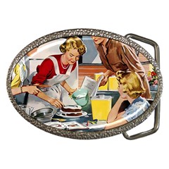 Retro Baking Belt Buckles