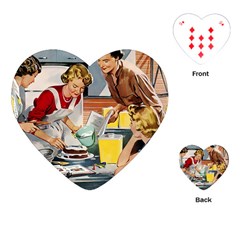 Retro Baking Playing Cards (Heart) 