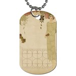 Twenties Girl Dog Tag (One Side) Front