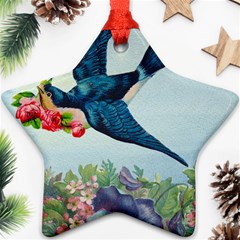 Blue Bird Ornament (star) by vintage2030