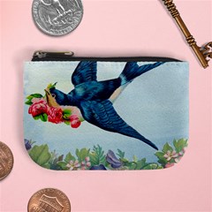 Blue Bird Mini Coin Purse