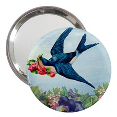 Blue Bird 3  Handbag Mirrors by vintage2030