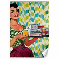 Retro Cokk Canvas 12  X 18  by vintage2030