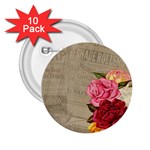 Flower 1646069 960 720 2.25  Buttons (10 pack)  Front