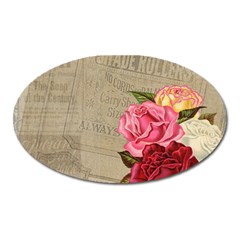 Flower 1646069 960 720 Oval Magnet by vintage2030