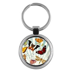 Butterfly 1064147 960 720 Key Chains (round)  by vintage2030