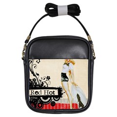 Retro 1112777 960 720 Girls Sling Bag by vintage2030