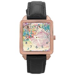 Vintage 1203865 960 720 Rose Gold Leather Watch  by vintage2030