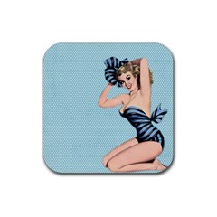 Retro 1107640 960 720 Rubber Coaster (square)  by vintage2030