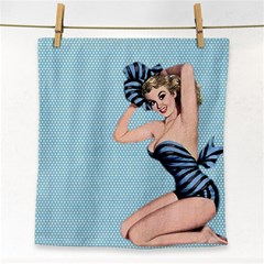 Retro 1107640 960 720 Face Towel by vintage2030