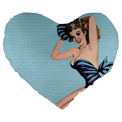 Retro 1107640 960 720 Large 19  Premium Heart Shape Cushions by vintage2030