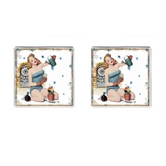 Retro 1265769 960 720 Cufflinks (Square)