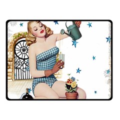 Retro 1265769 960 720 Double Sided Fleece Blanket (Small) 