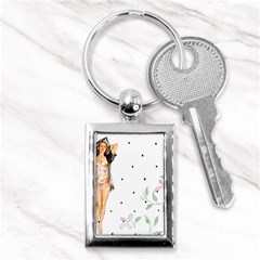 Retro 1410690 1920 Key Chains (rectangle)  by vintage2030