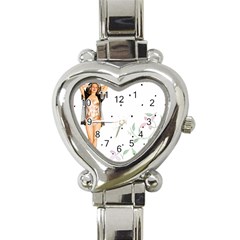 Retro 1410690 1920 Heart Italian Charm Watch by vintage2030