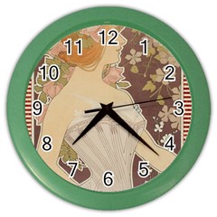 Vintage 1370065 1920 Color Wall Clock by vintage2030