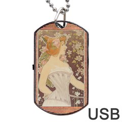 Vintage 1370065 1920 Dog Tag Usb Flash (one Side) by vintage2030