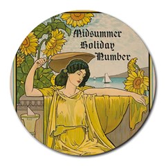 Vintage 1395176 1280 Round Mousepads