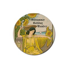 Vintage 1395176 1280 Rubber Coaster (round)  by vintage2030