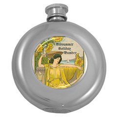 Vintage 1395176 1280 Round Hip Flask (5 Oz) by vintage2030