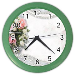 Background 1362160 1920 Color Wall Clock by vintage2030