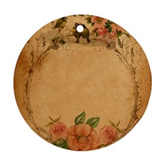 Background 1365750 1920 Round Ornament (two Sides) by vintage2030