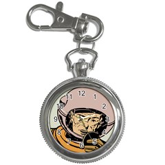 Astronaut Retro Key Chain Watches by vintage2030