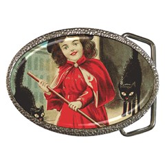 Haloweencard3 Belt Buckles by vintage2030