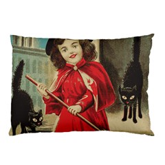 Haloweencard3 Pillow Case by vintage2030