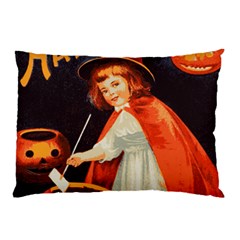 Haloweencard2 Pillow Case by vintage2030