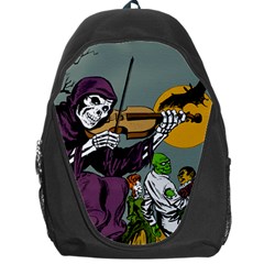 Playing Skeleton Backpack Bag by vintage2030