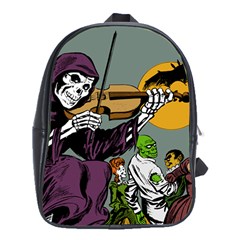 Playing Skeleton School Bag (xl) by vintage2030