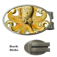 Gold Octopus Money Clips (Oval) 