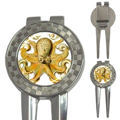 Gold Octopus 3-in-1 Golf Divots